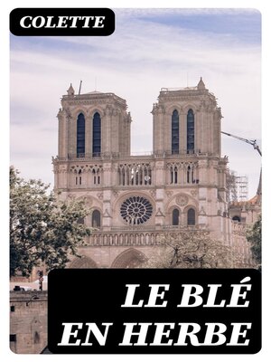 cover image of Le blé en herbe